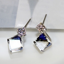 серьги 1030 кубики