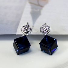 серьги 1031 кубики