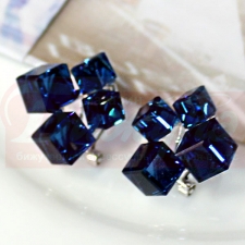 серьги 1092 кубики