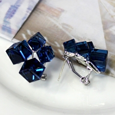 серьги 1092 кубики
