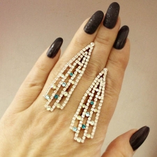 серьги 1305ц