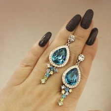 серьги 1309ц